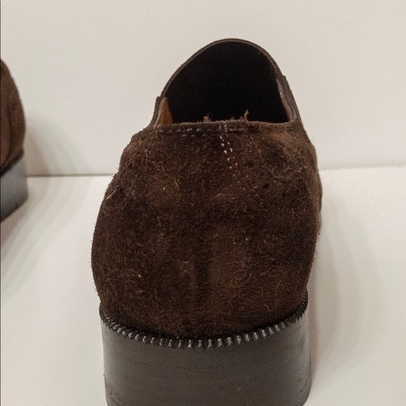 Salvatore Ferragamo Suede Wingtip Oxfords 7.5 AA - Picture 4 of 6